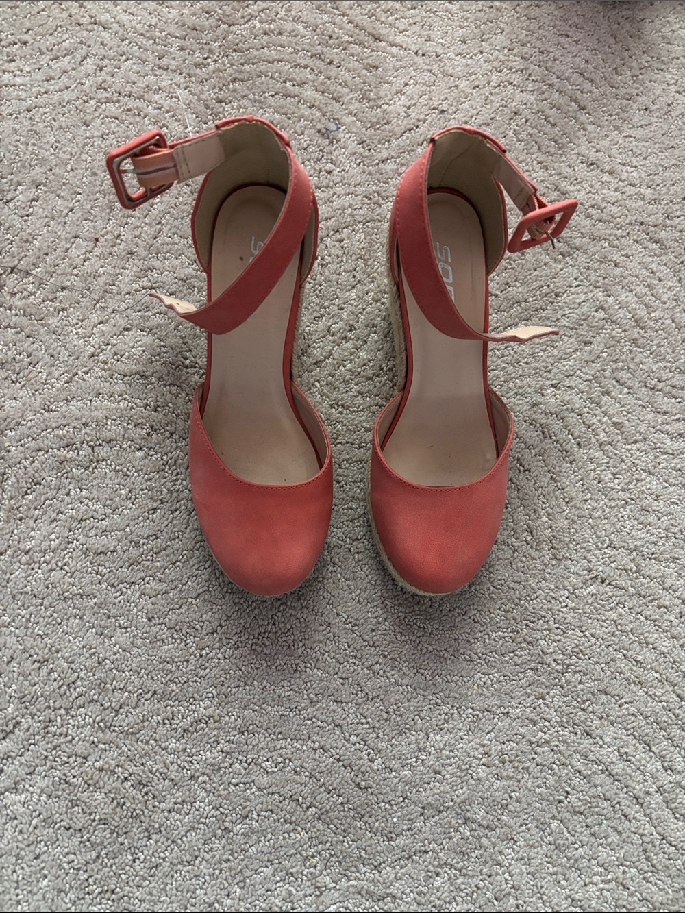 Women's Coral Ankle-Strap Wedges